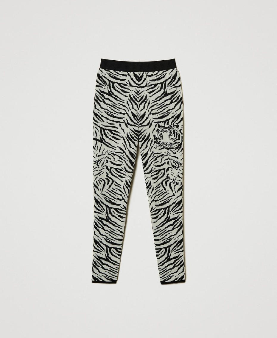 MYFO jacquard knit leggings