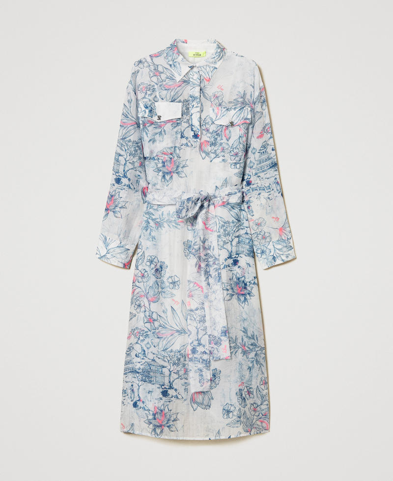 Vestido midi MYFO de organza