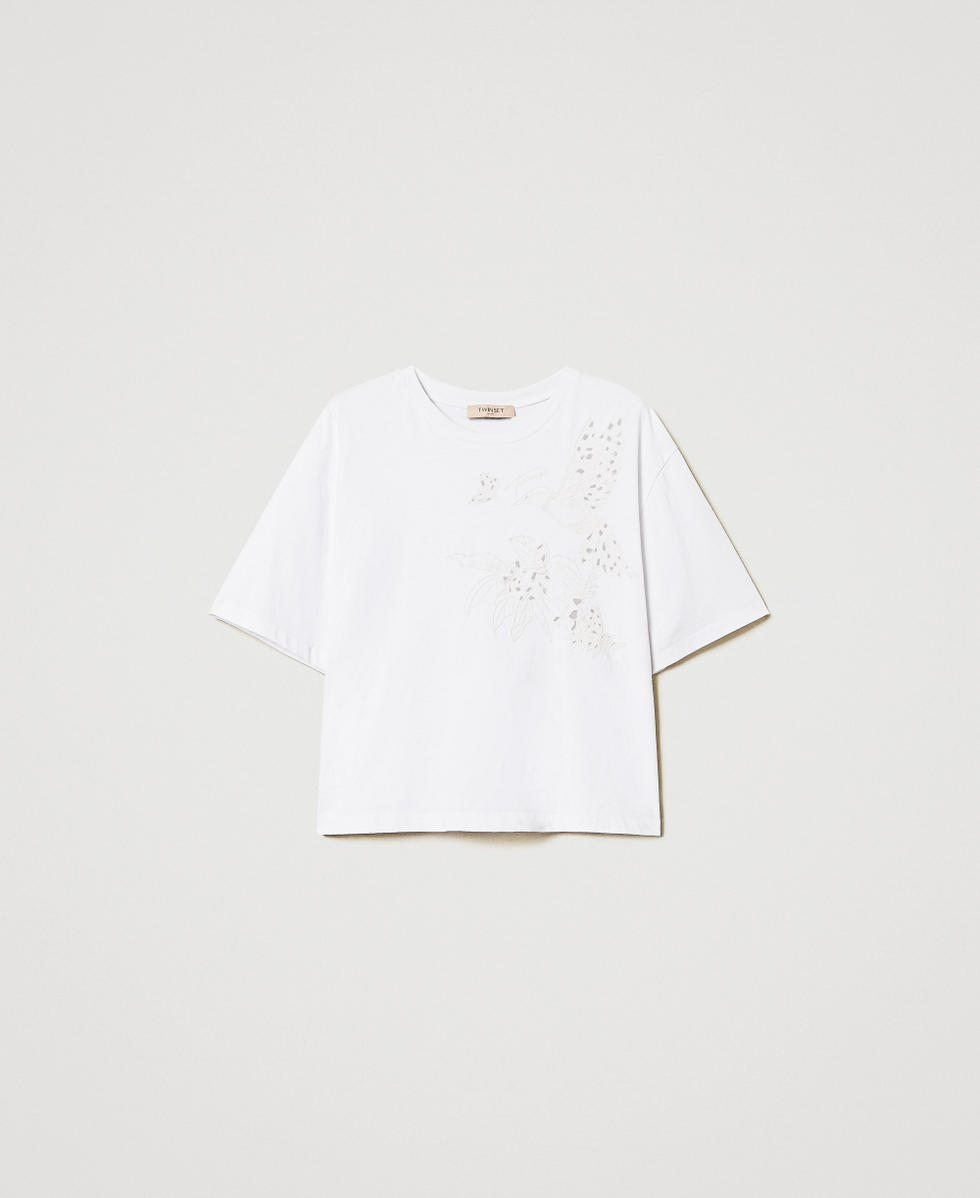 T-shirt with embroidery