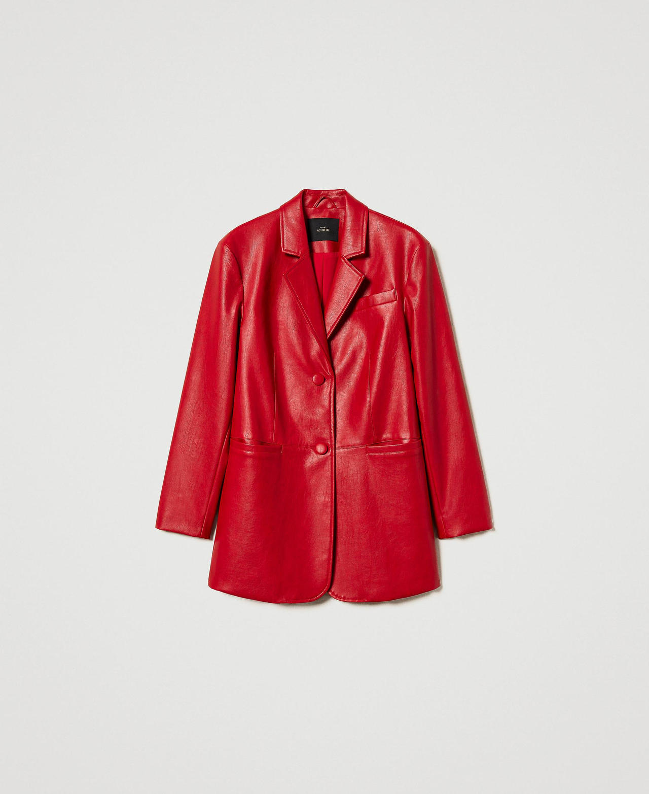Giacca blazer lunga effetto pelle Love Potion Donna 251AP2111_12120_0S