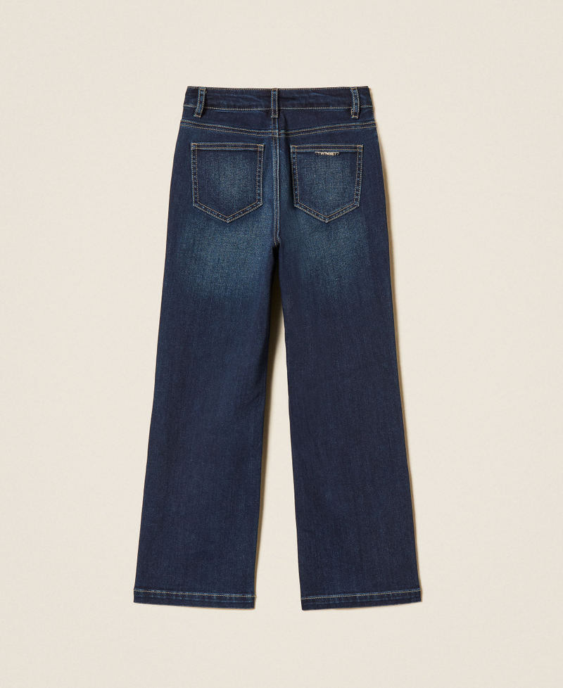 Gerade geschnittene 5-Pocket-Jeans  Mid Light Blue M&auml;dchen 262GJ2210_13872_S1