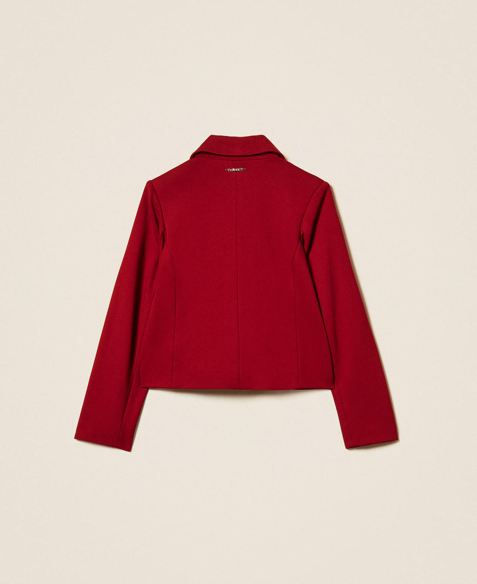 Blazer with pockets Red Ruby Girl 262GJ2080_13704_S1