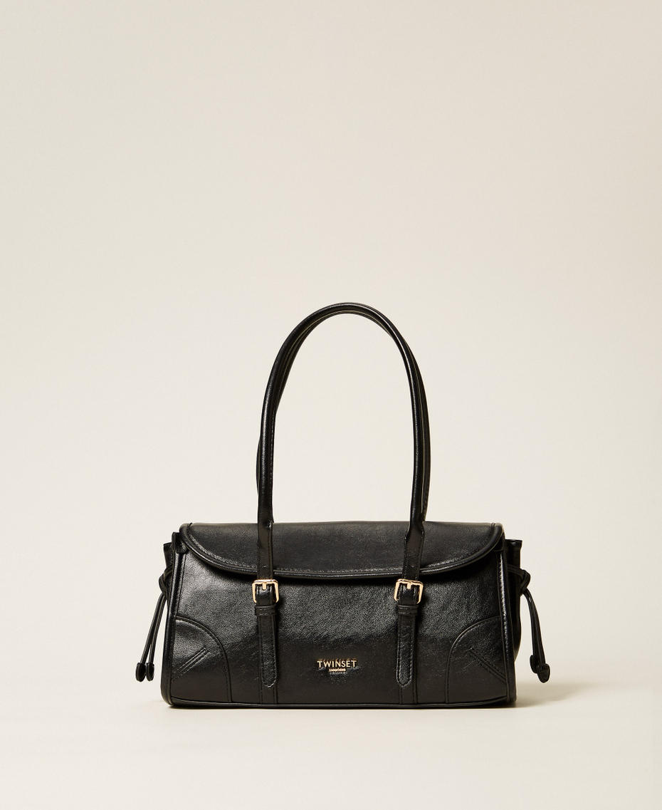 Bowler bag with buckles Black Woman 252TD8041_00006_01