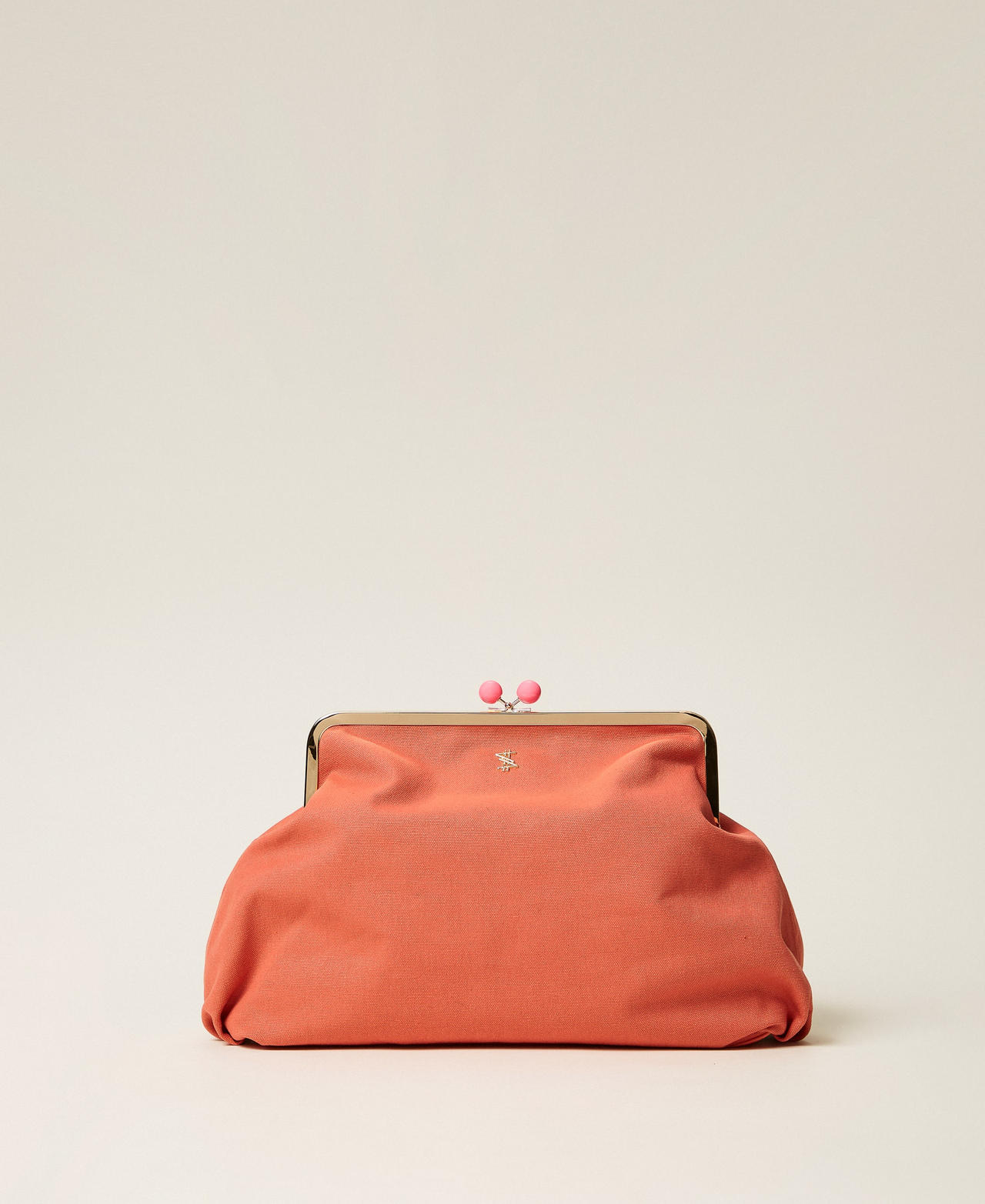 Maxicartera de mano MYFO de lona Peach Amber Mujer 261AQ8010_13417_01