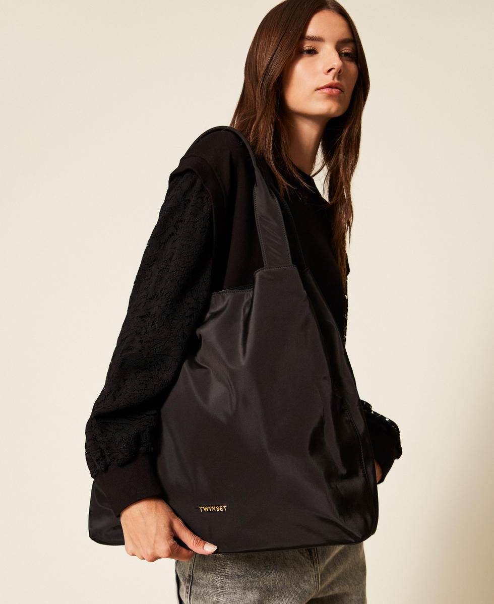 Technical fabric shopper bag