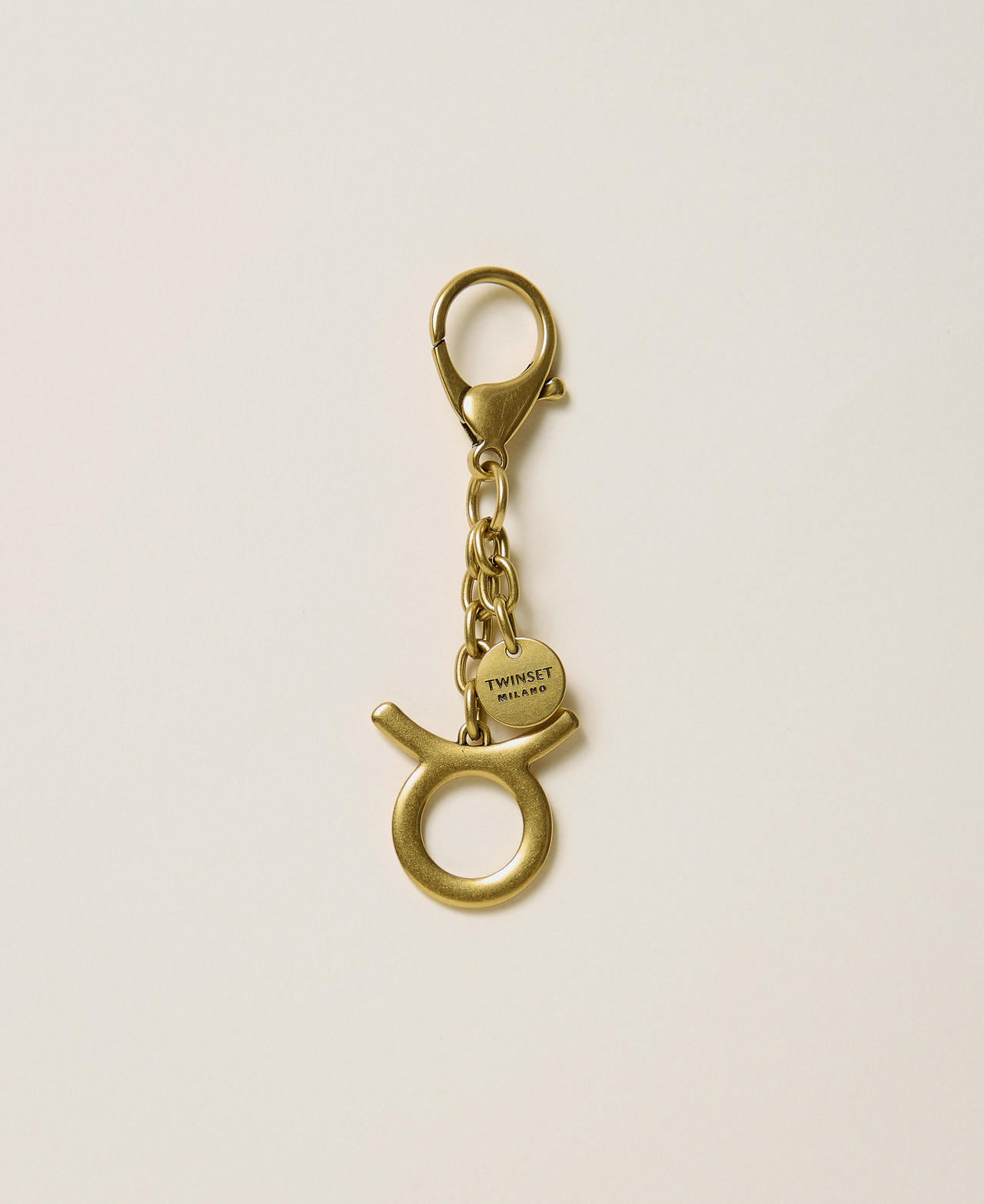 Porte-clés signe du zodiaque avec logo