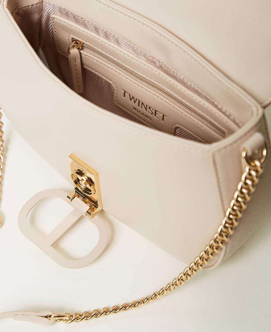 Borsa a tracolla ‘Brera’ con apertura Oval T Delicate Beige Donna 251TB7230_12140_04