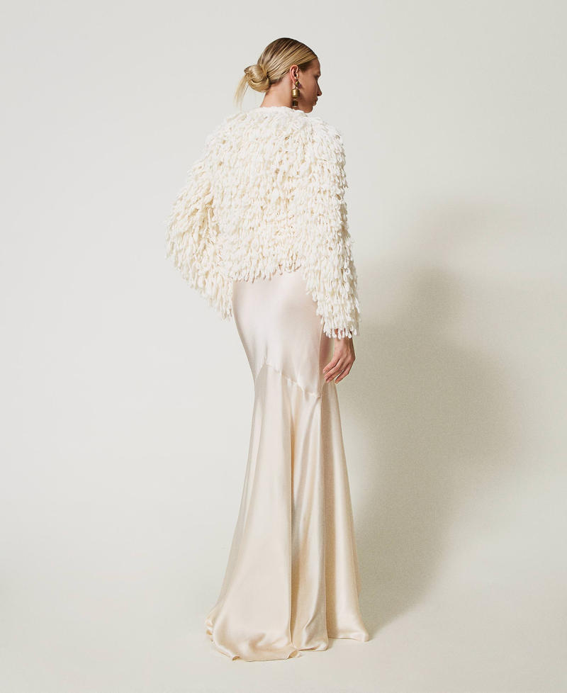 Giacca 'Elizabeth' in maglia bouclé Bianco Neve Donna 242TS3210_00282_04