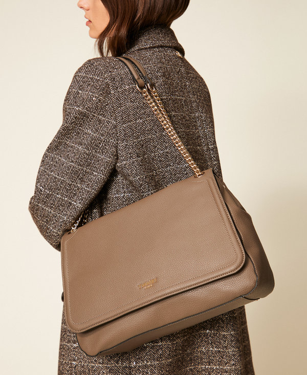 'Brera' shoulder bag with Oval T