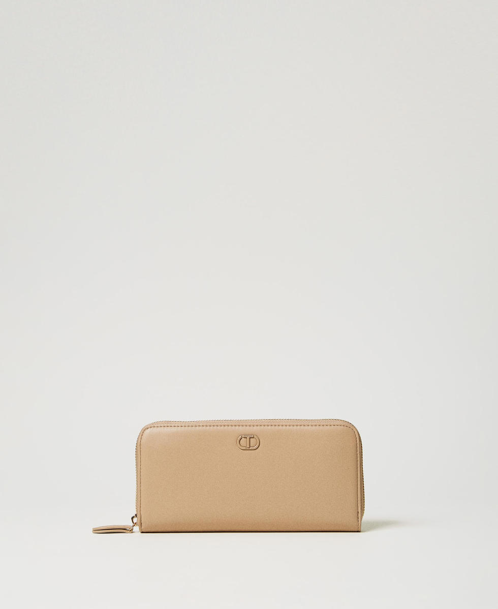 Portefeuille avec Oval T Beige &laquo;&nbsp;Rope&nbsp;&raquo; Femme 251TH7030_12145_01