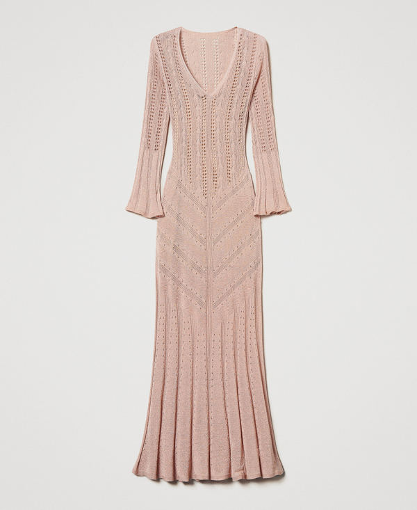 Long dual-use knit dress