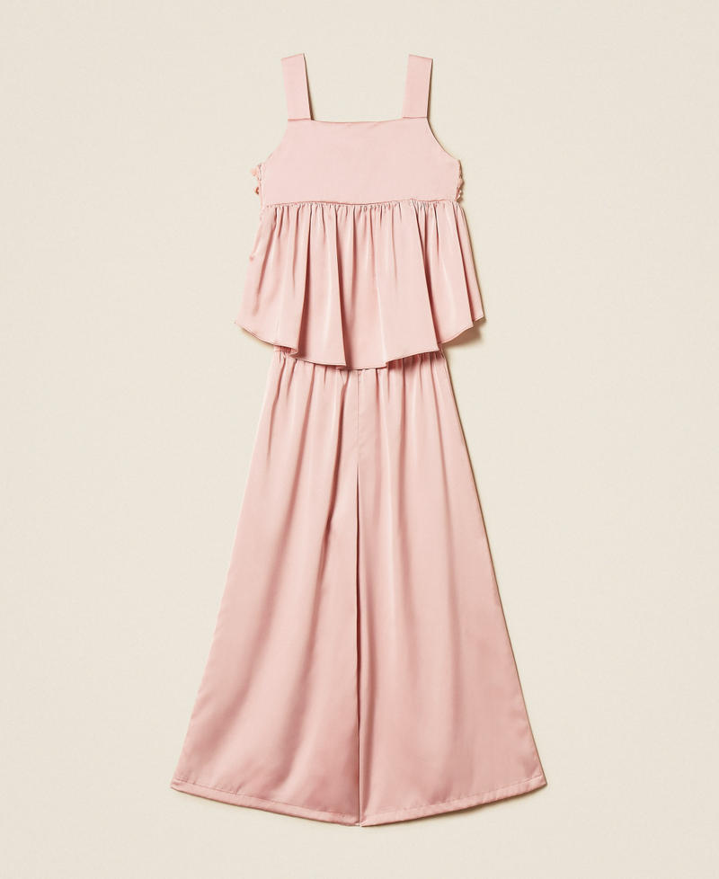 Top mit Rosen und Satinhose Pink Dancer M&auml;dchen 261GJ2Q61_10021_S1
