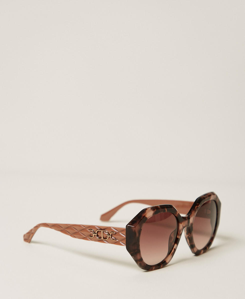 Oversized sunglasses Spotted Woman 999TZ5068_13141_02