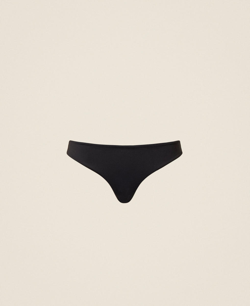 Brasiliana da bagno con logo Nero Donna 261LBMG77_00006_S0