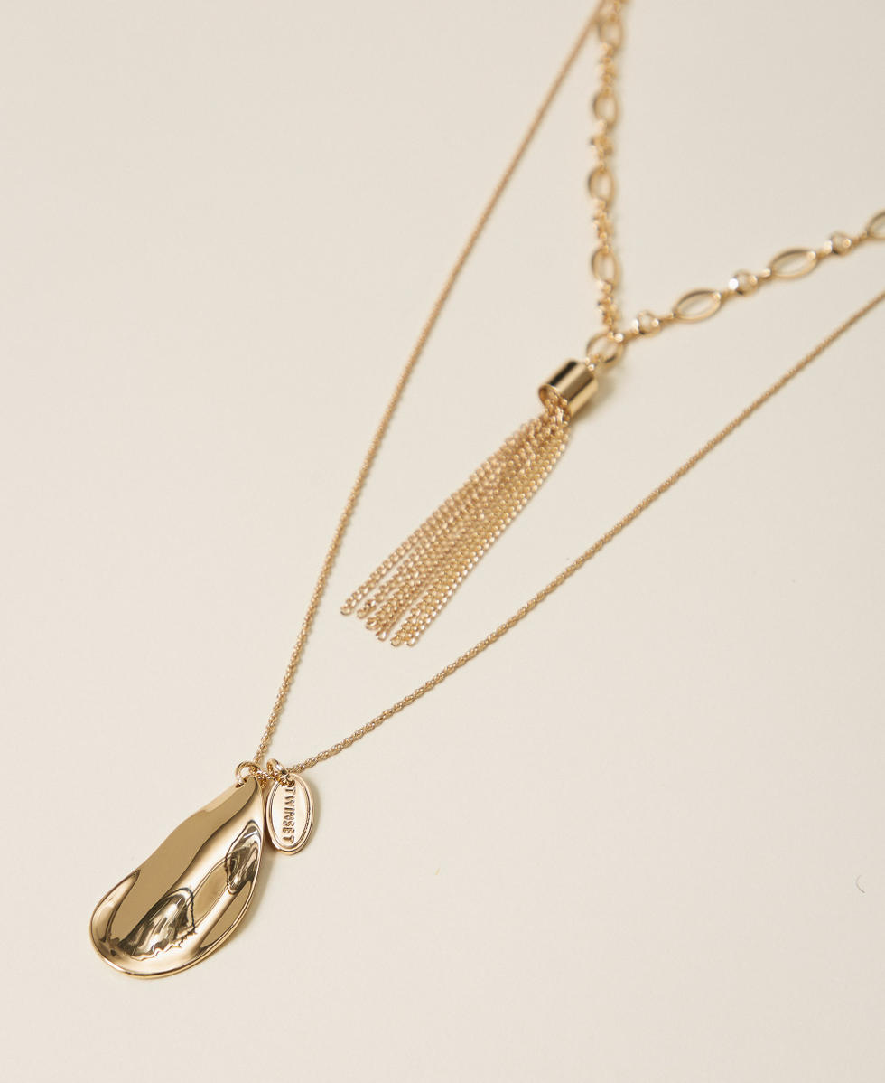 Parure de colliers avec pendentifs New Gold Femme 252TO5640_10630_02