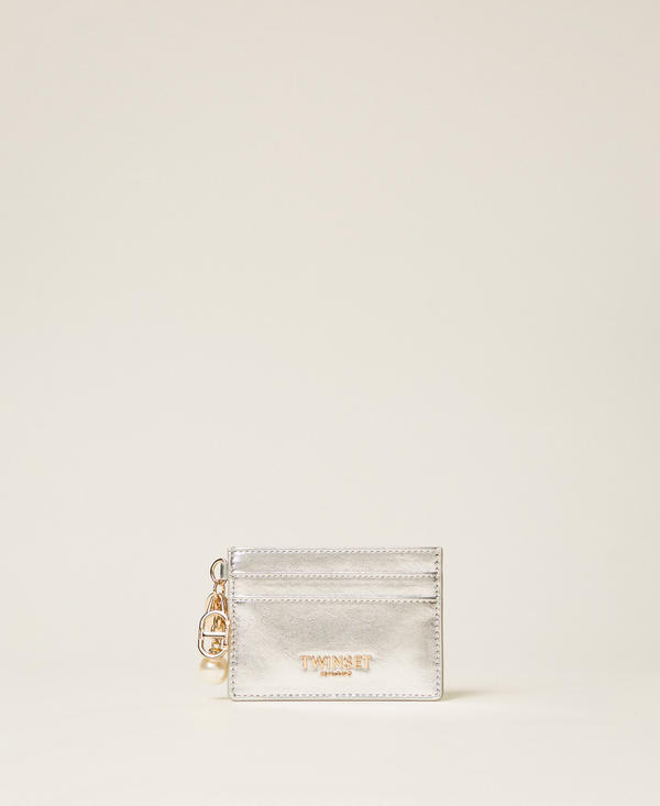 Card holder with branded charms