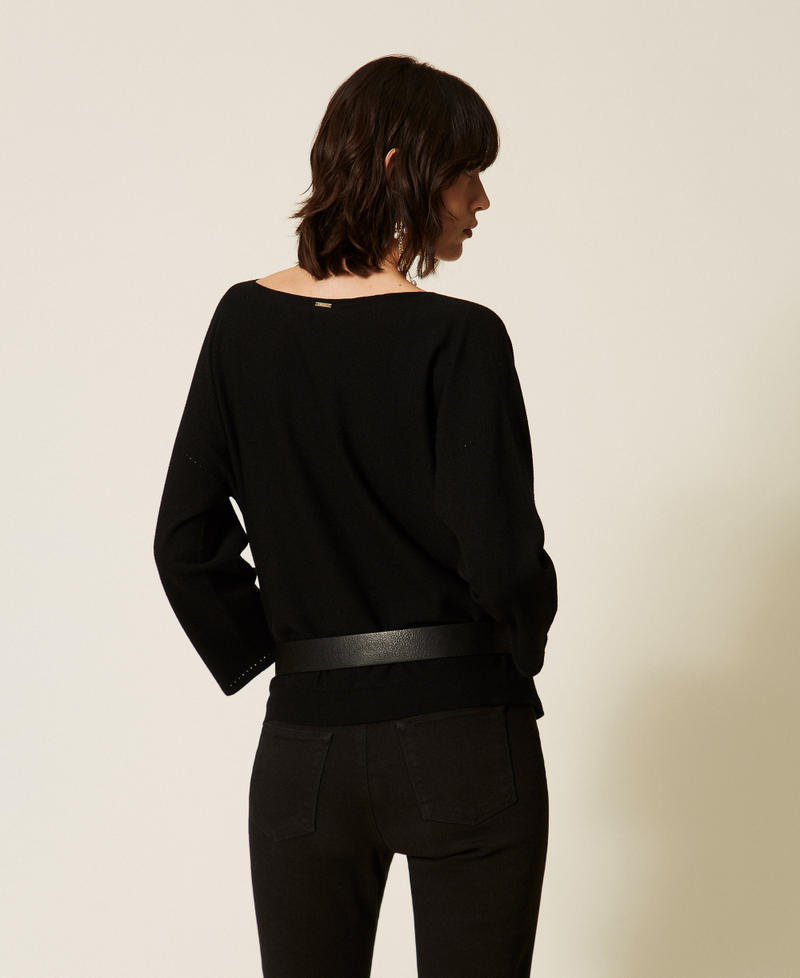 Dual-use maxi jumper Black Woman 262TP3Q11_00006_03