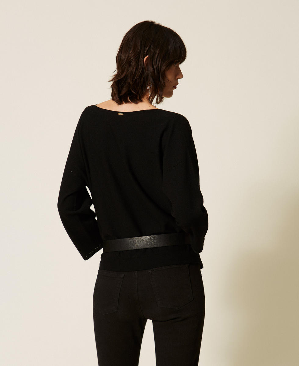 Dual-use maxi jumper Black Woman 262TP3Q11_00006_03