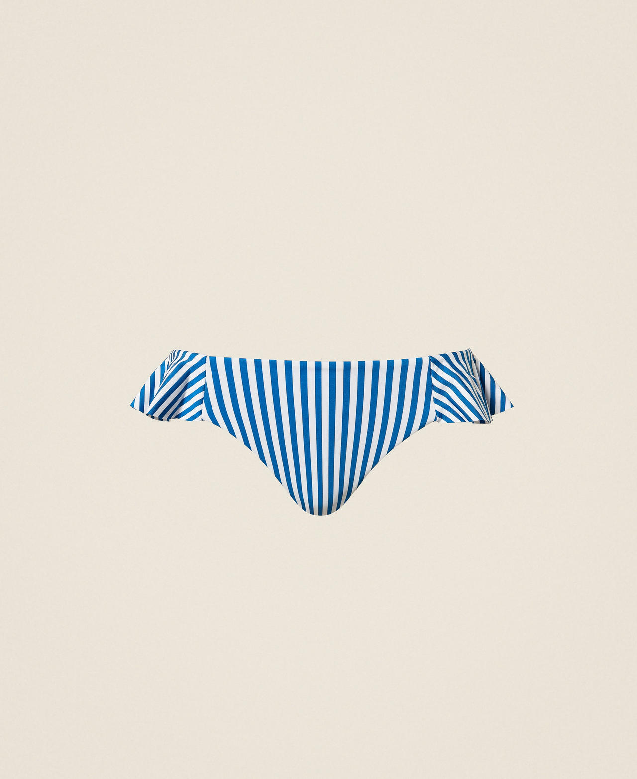 Slip brésilien de bain jacquard rayé