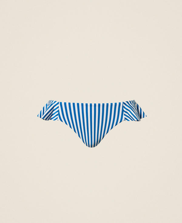 Brasiliana da bagno jacquard a righe