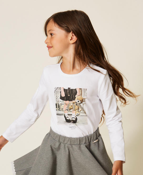 Baby-T-Shirt mit Print