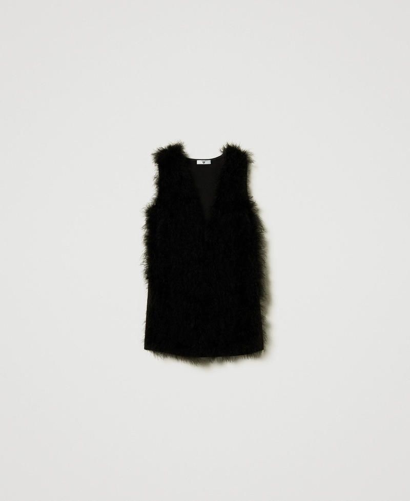 Feather gilet