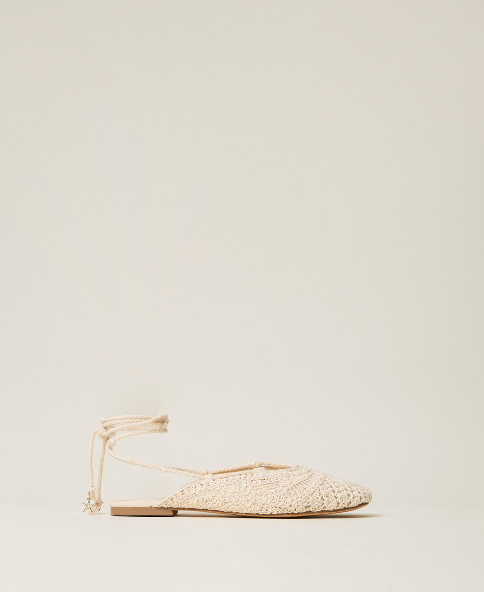 Ballerine mules crochet