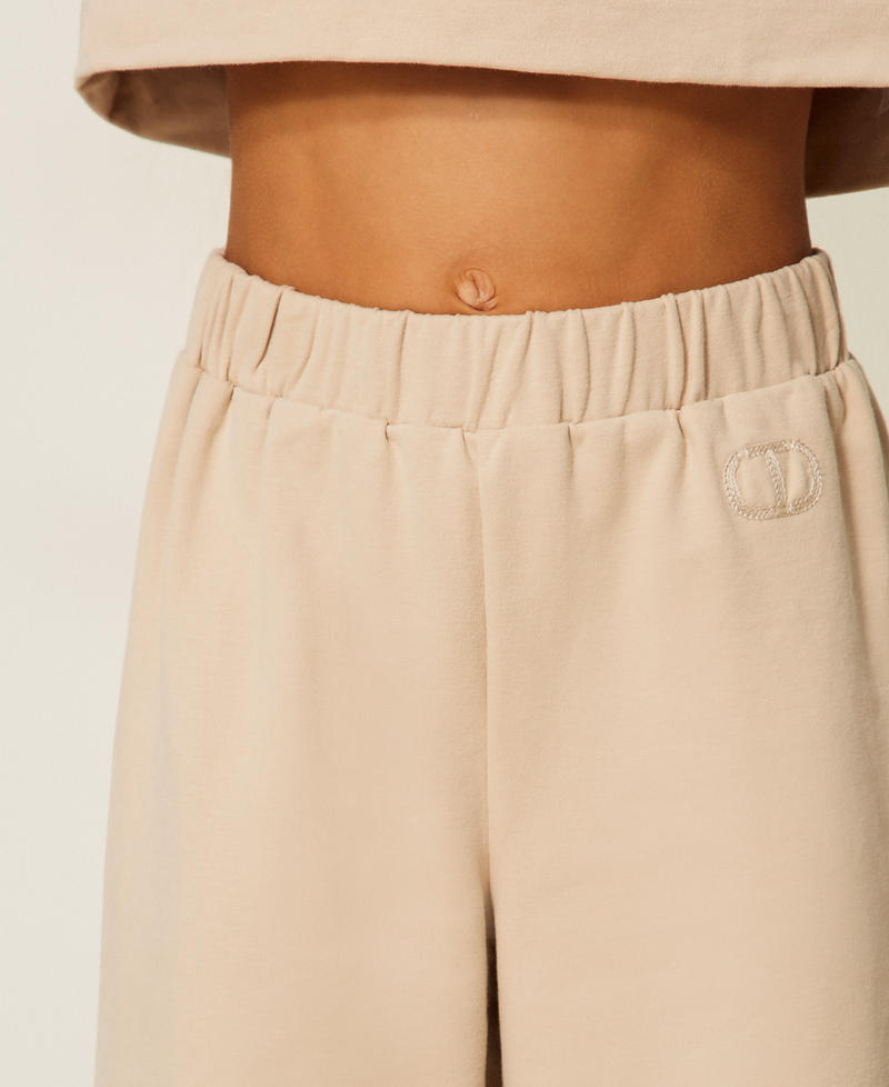 Wide sweatpants Dark Crystal Sand Girl 252GJ2061_12690_04