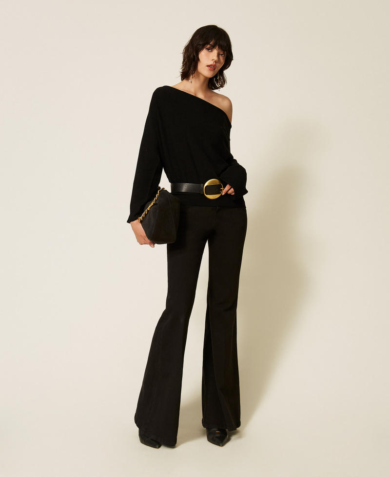 Dual-use maxi jumper Black Woman 262TP3Q11_00006_T0