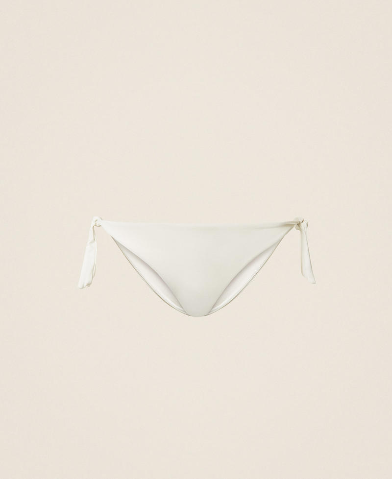Bikini thong with logo Off White Woman 261LBMG89_00526_S0