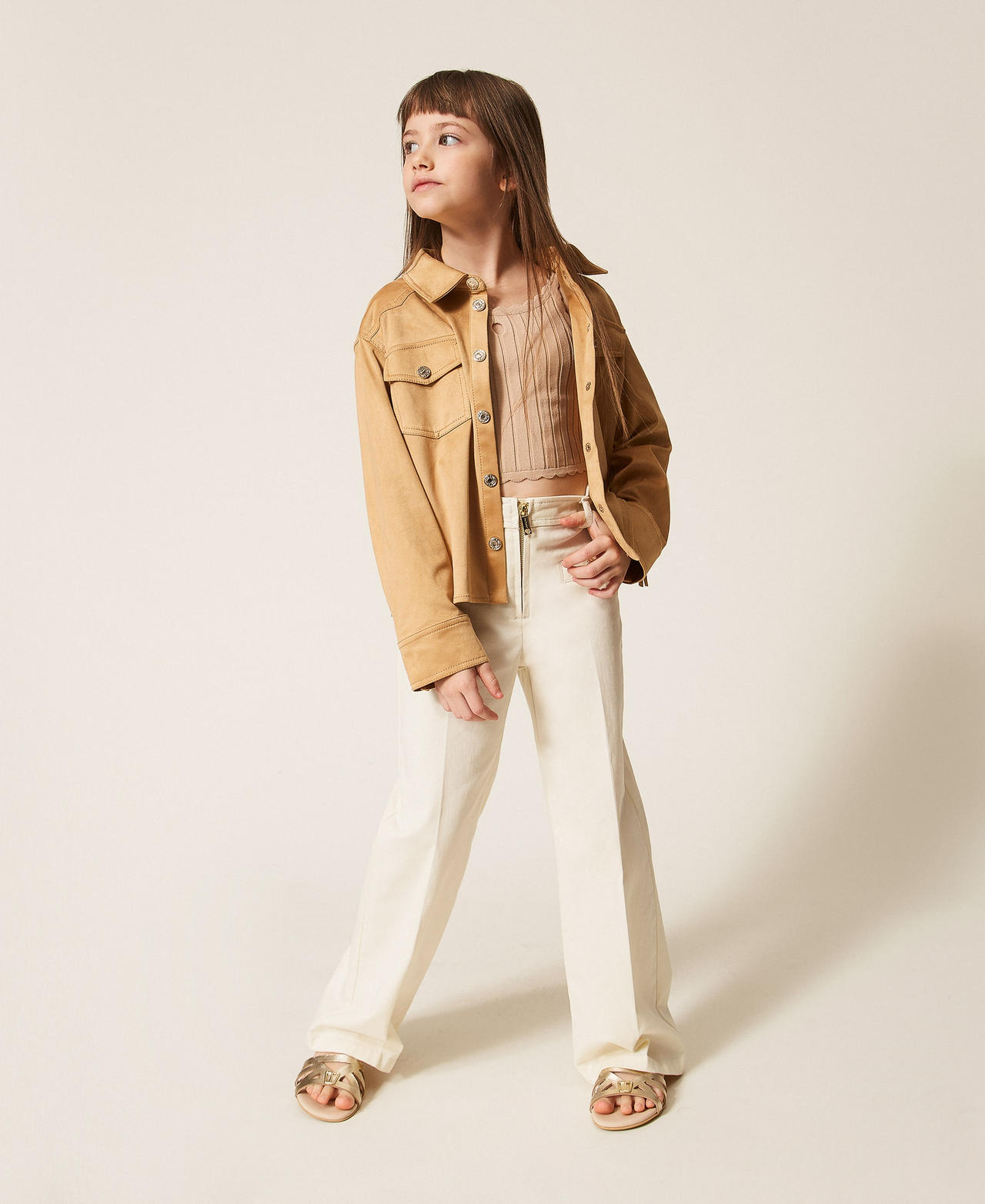 Twinset Pantalon en bull stretch