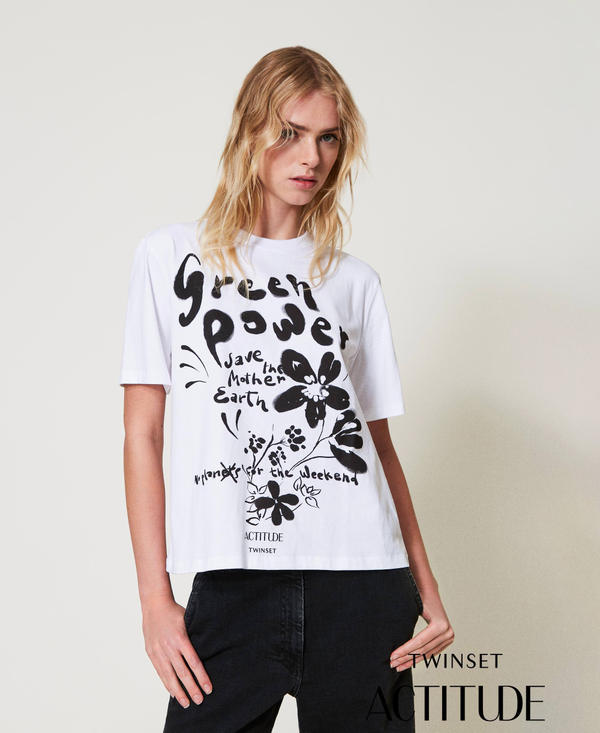 Regular t-shirt with print