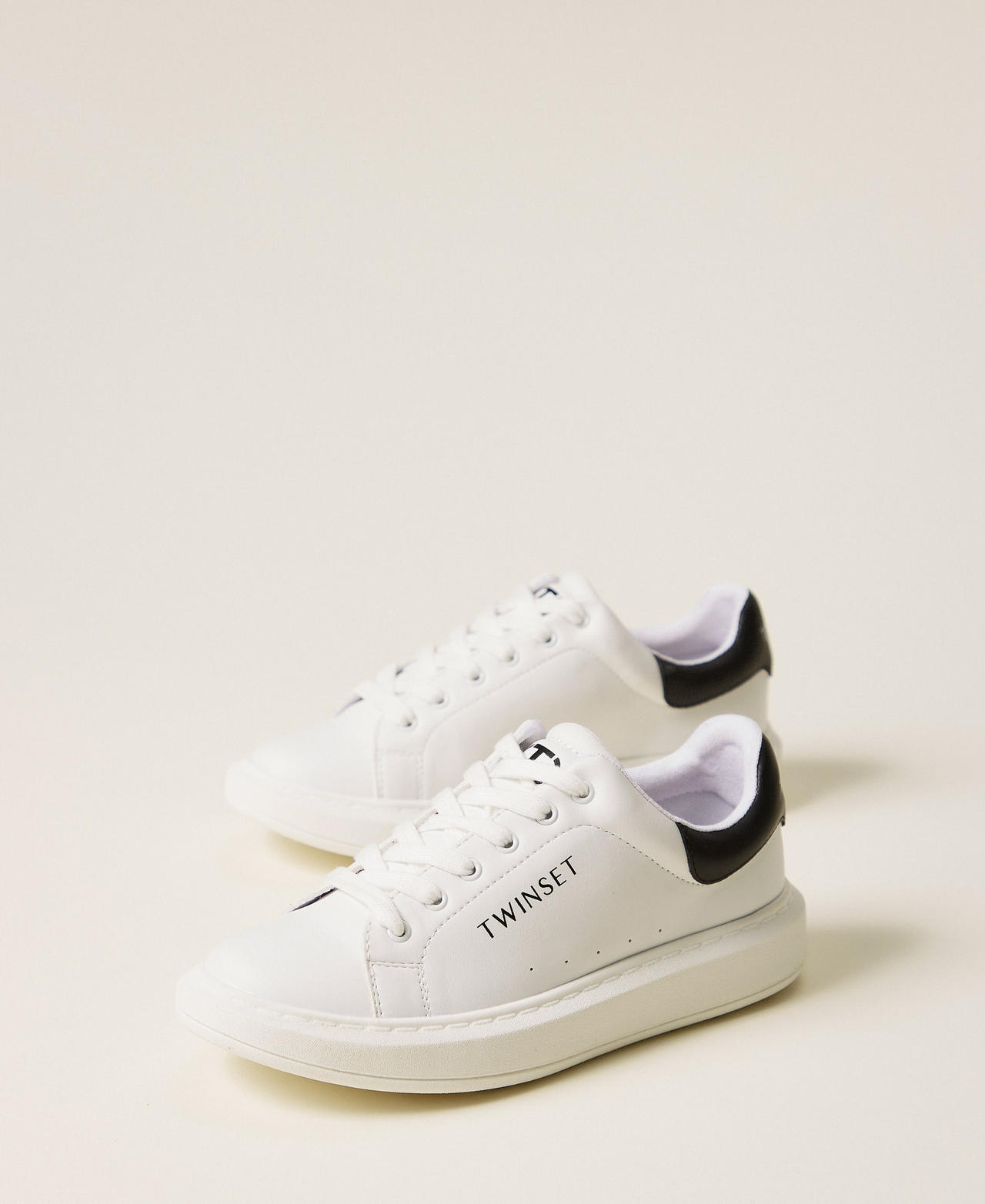 Baskets avec logo lam&eacute; Off White Fille 261GCJ010_00526_02