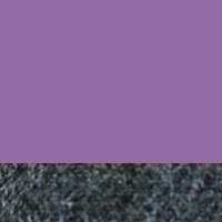 Pull polo c&ocirc;tel&eacute; avec d&eacute;tails contrast&eacute;s Bicolore Violet "Jacinthe"/Gris Fonc&eacute; Chin&eacute; Fille 13791_C