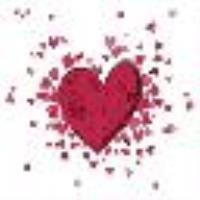 T-shirt with print and rhinestones Off White Heart Print Woman 13294_C