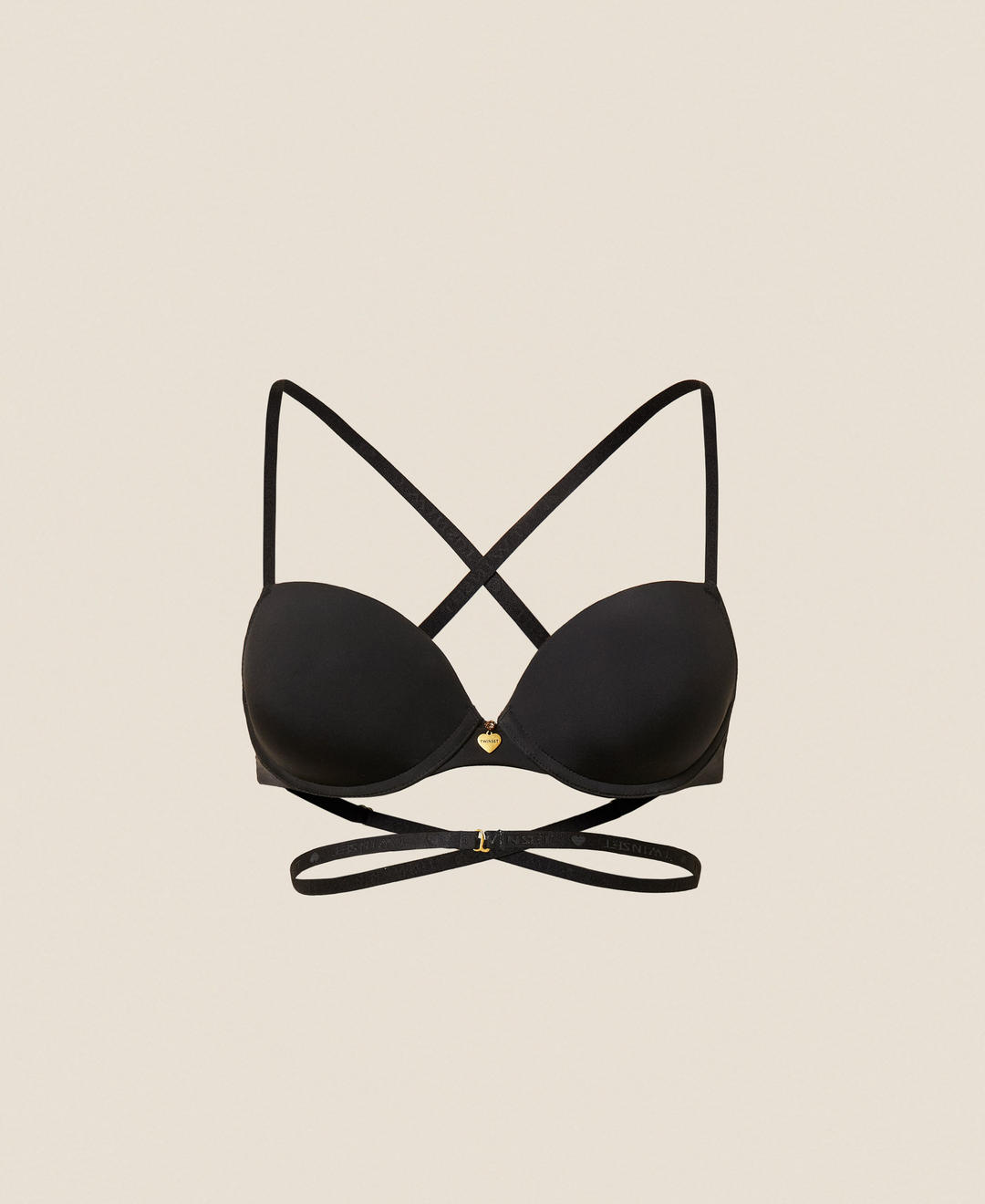 Soutien-gorge push-up en charmeuse
