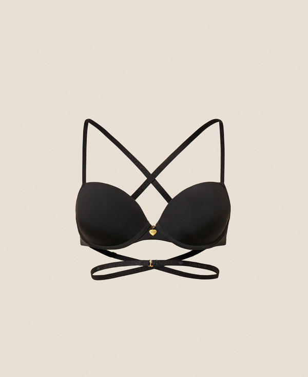 Charmeuse push-up bra