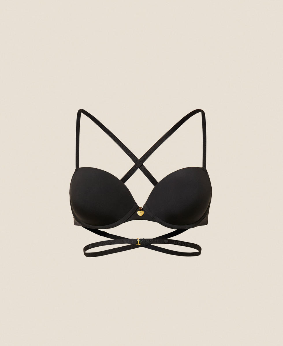 Charmeuse push-up bra
