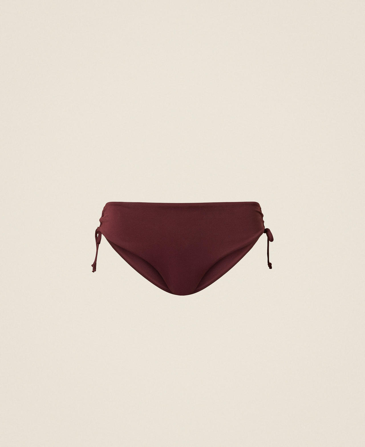 Slip de bain avec cordon de serrage