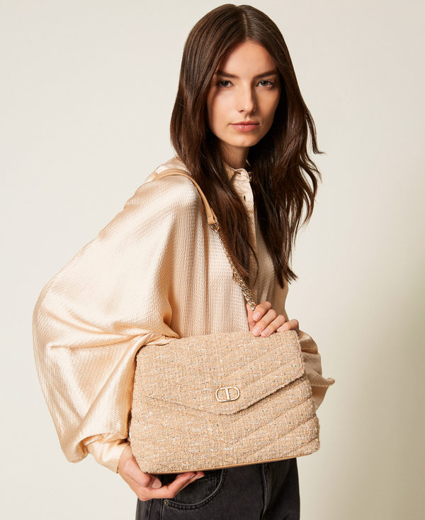 'Dreamy' tweed shoulder bag