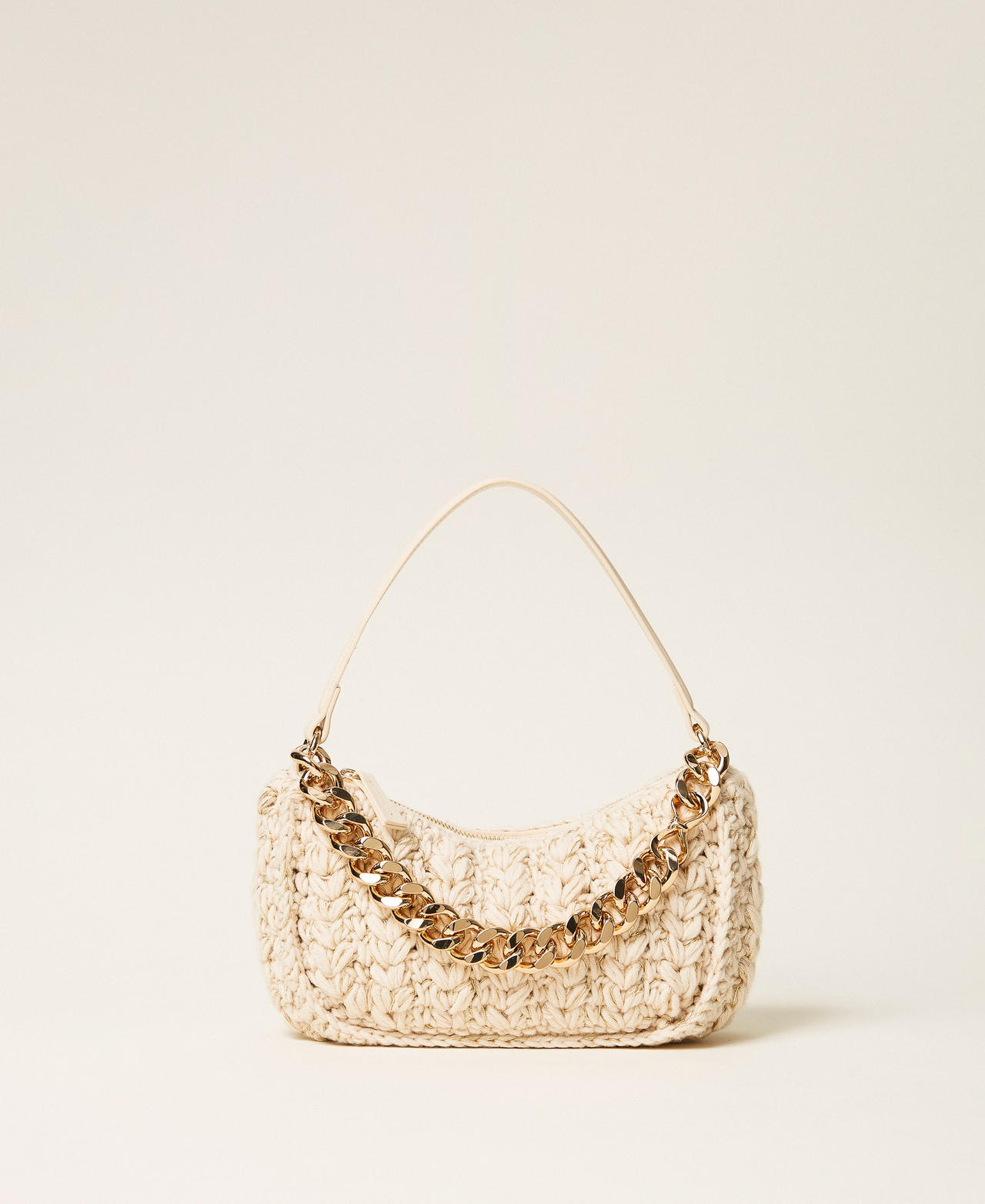 Twinset Gold/Light Crochet Liliane Bag