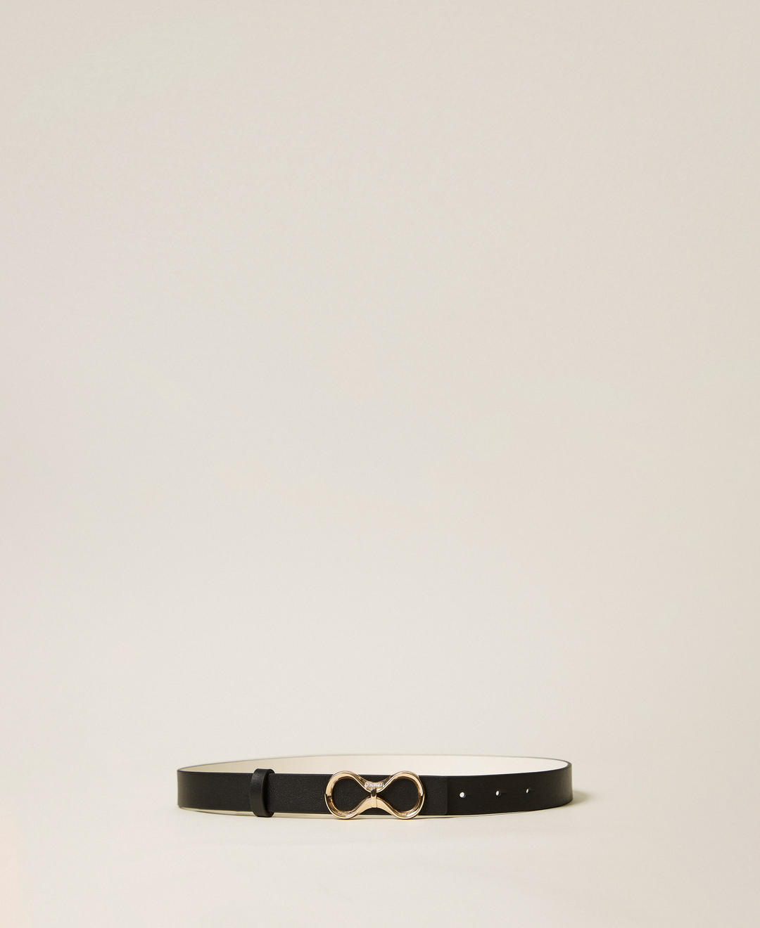 Ceinture réversible en cuir avec logo