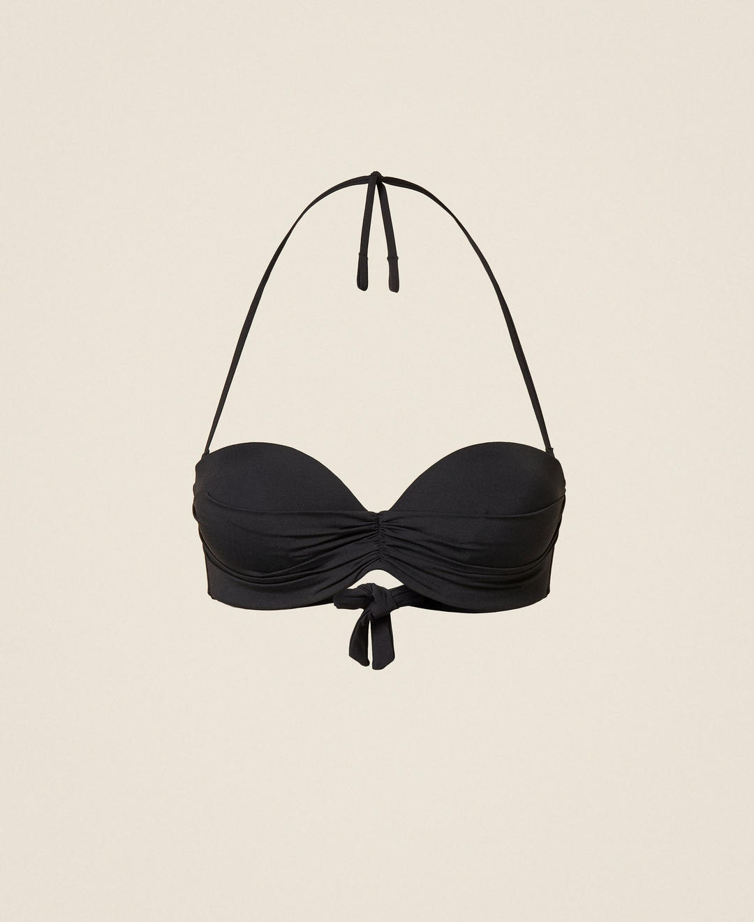 Haut de maillot de bain bandeau trompe-l'ail