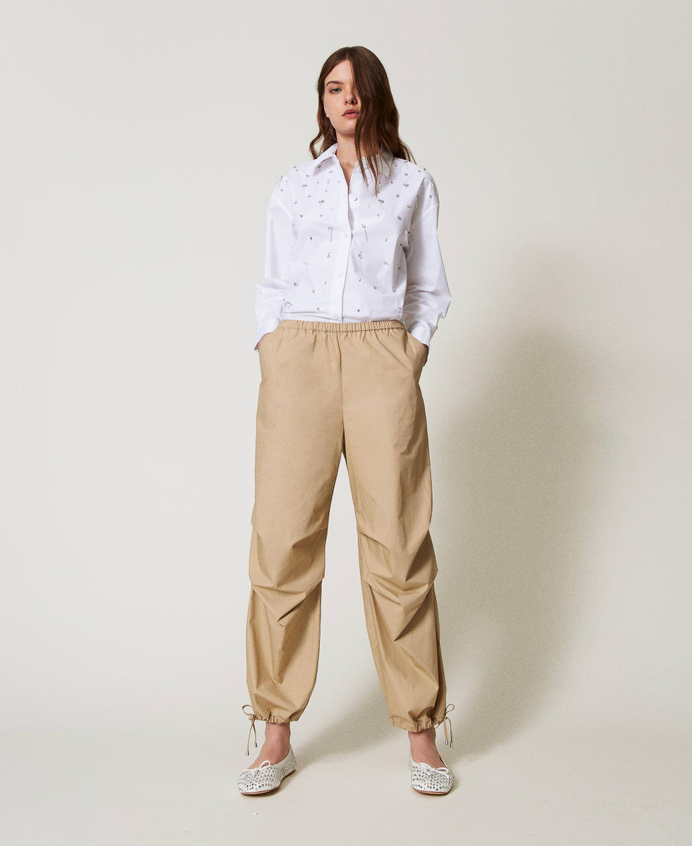 Poplin joggers Incense Woman 251AP2276_12115_01