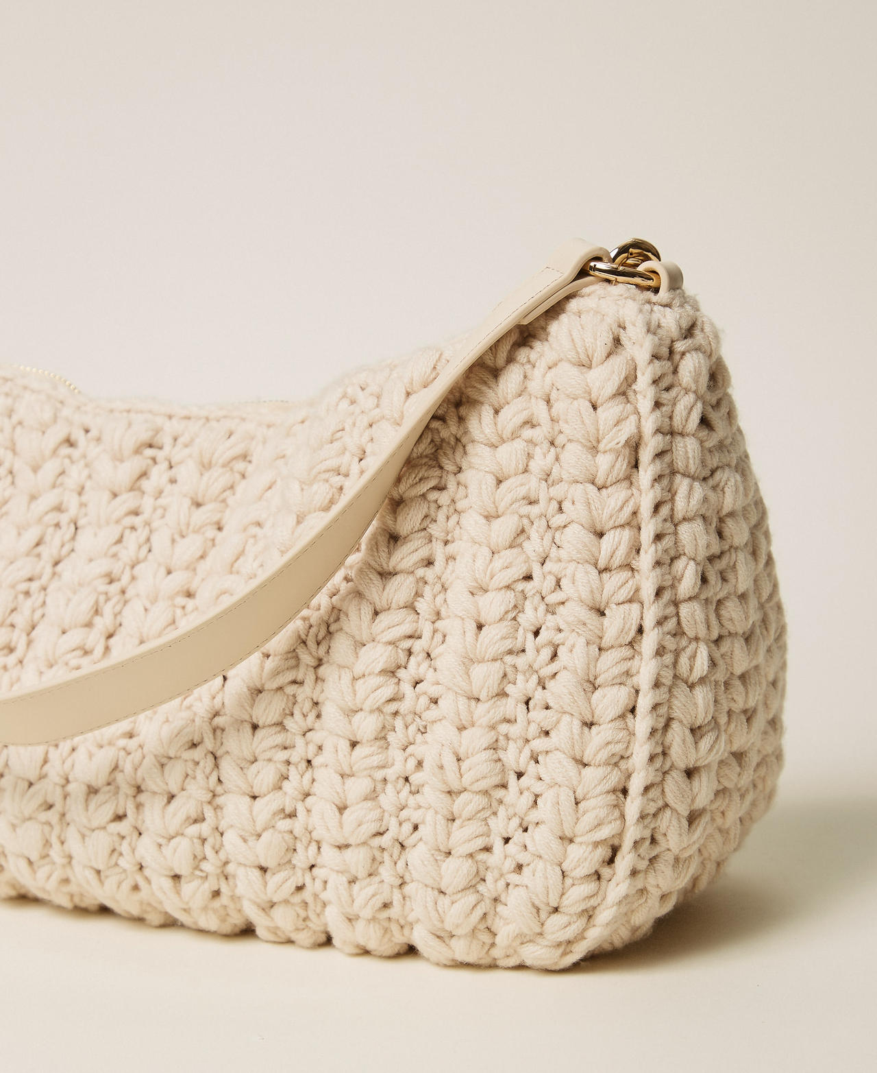 'Liliane' crochet bag "Parchment" Beige Woman 262TB7260_07222_03
