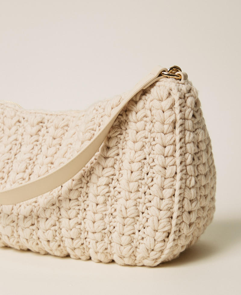'Liliane' crochet bag "Parchment" Beige Woman 262TB7260_07222_03