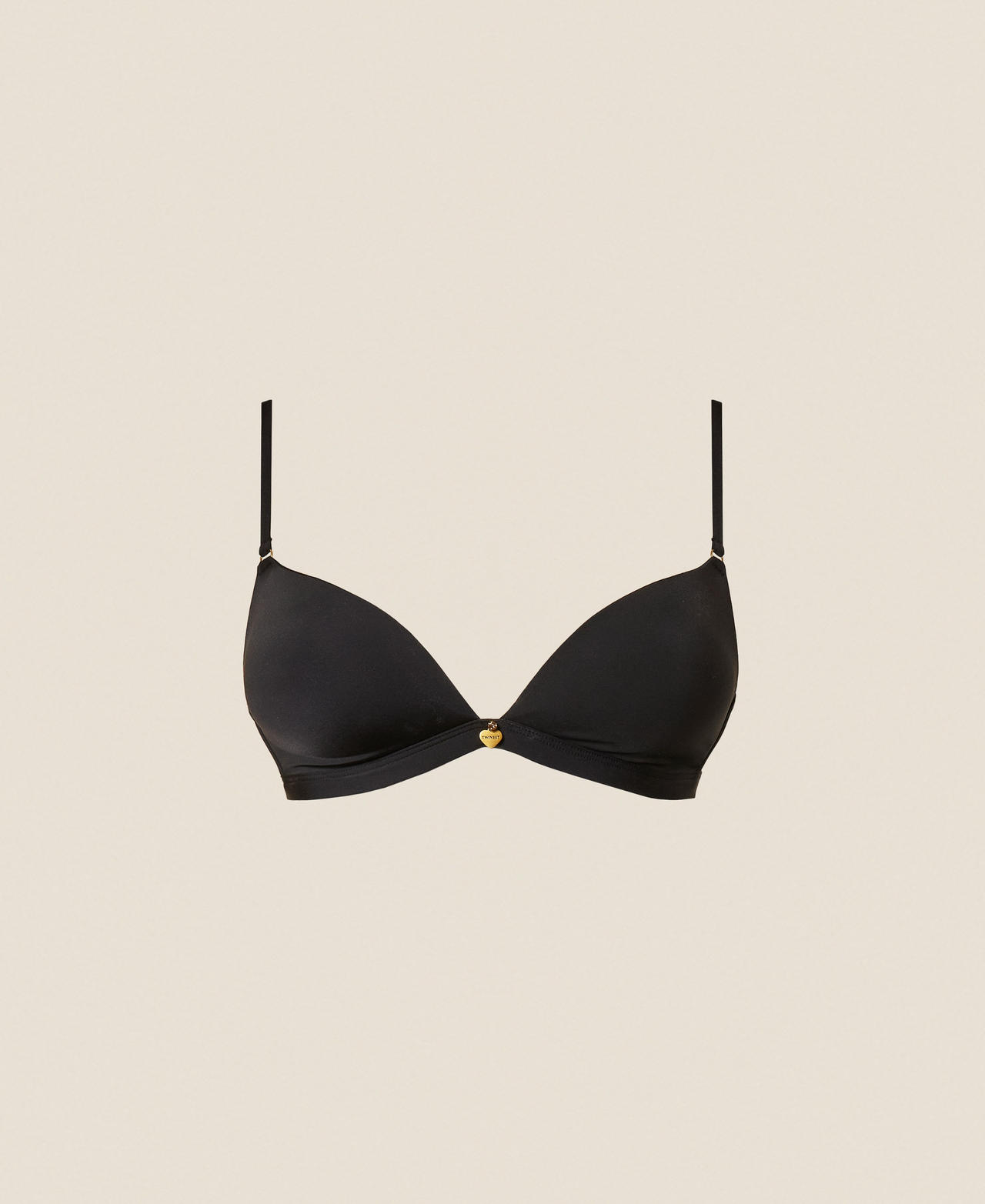 Charmeuse triangle bra