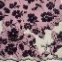 Slip br&eacute;silien floral Dentelle Rose Poudr&eacute;/Mocha Femme 13847_C