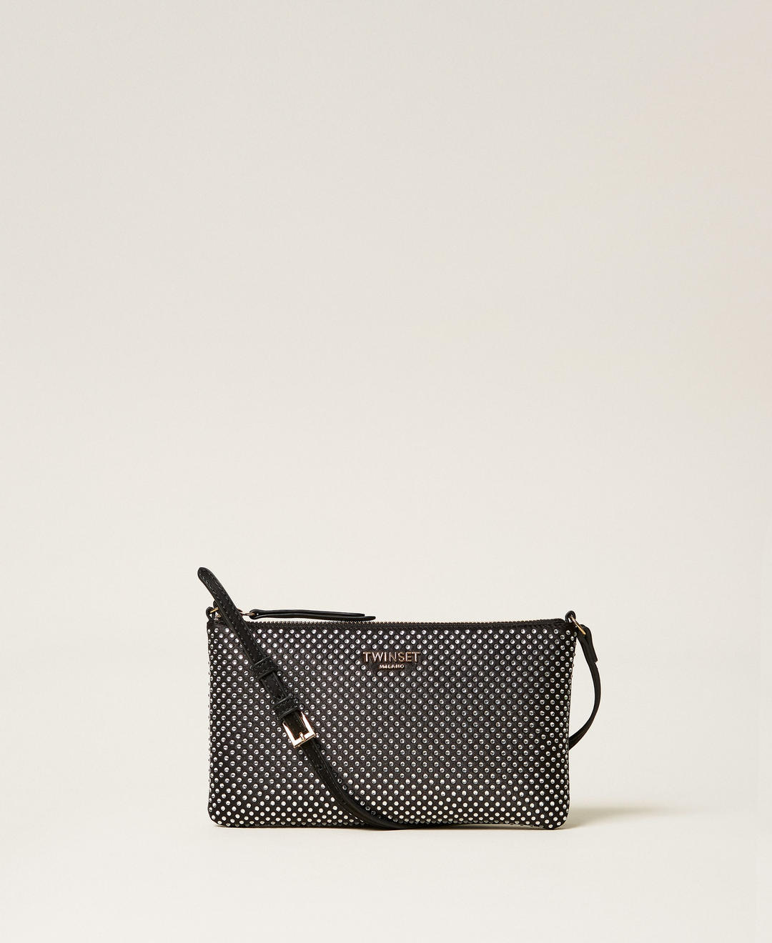 Mini sac en satin avec strass