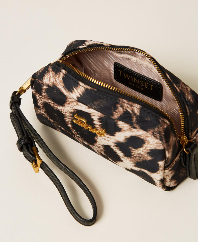 Animal print mini bag Leopard Print Woman 262TL8012_02114_03
